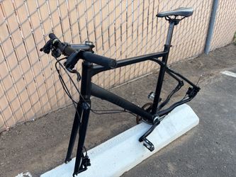 BMC flat black super clean mountain bike frame 26