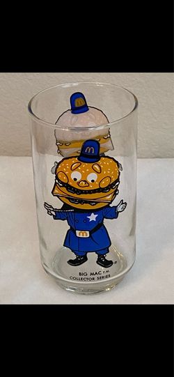 Vintage Big Mac Collector Series Glass