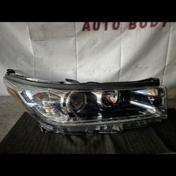 2017-2018-2019 Toyota Highlander RH Right Headlight Halogen W/LED OEM INSURANCE QUALITY 