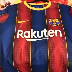 Barcelona jersey size xl