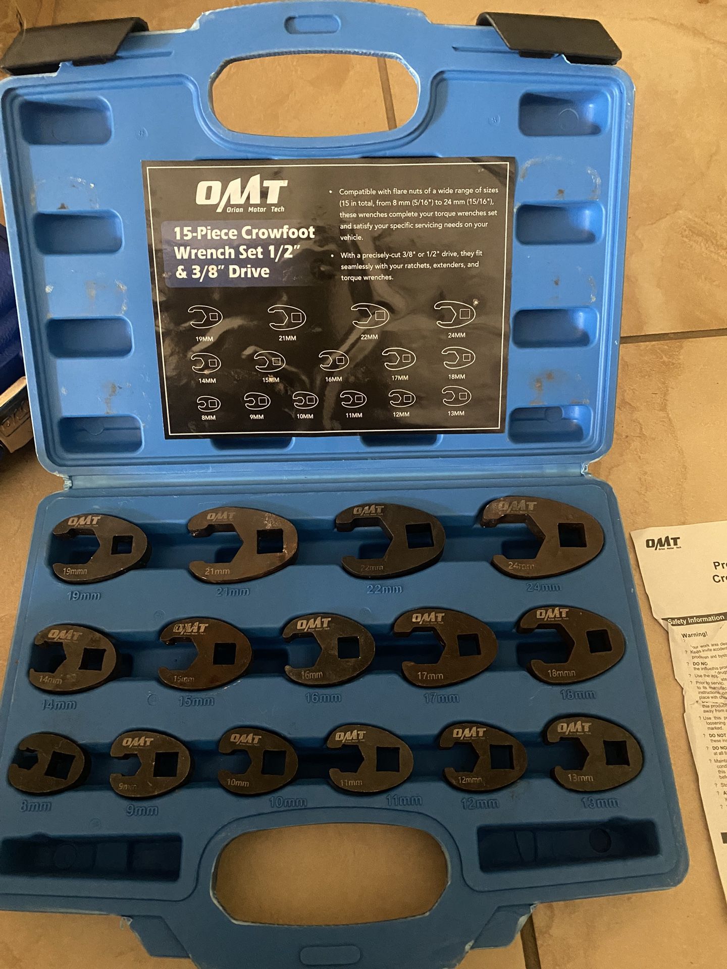 Omt Flare Nut Wrench Set