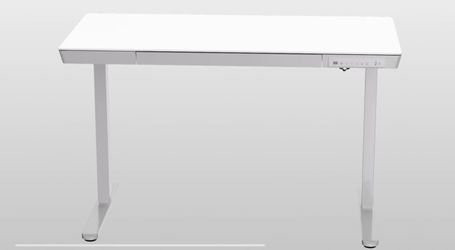 ErGear Electric Standing Desk – 48” x 24” – White – LIKE NEW