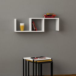 Bookshelf / Wall Shelf Brand New White