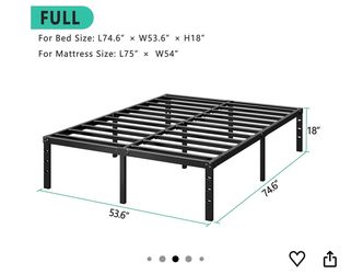 Queen bed frame