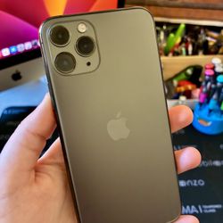 Midnight Green iPhone 11 Pro 256Gb Unlocked 100% Battery Health