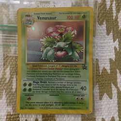 Pokémon Card Venusaur 