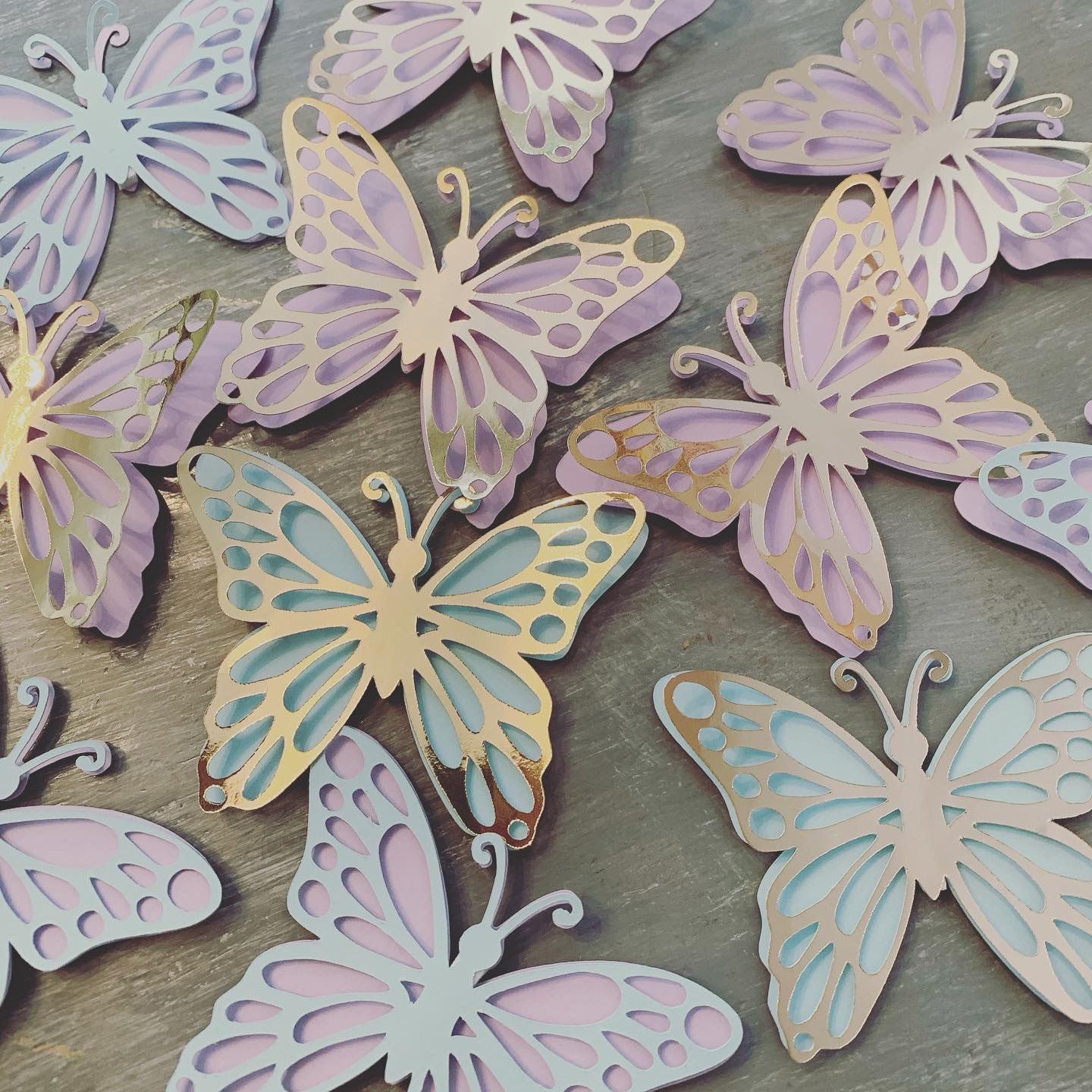 Paper Butterfly Crafts bridal/nursery