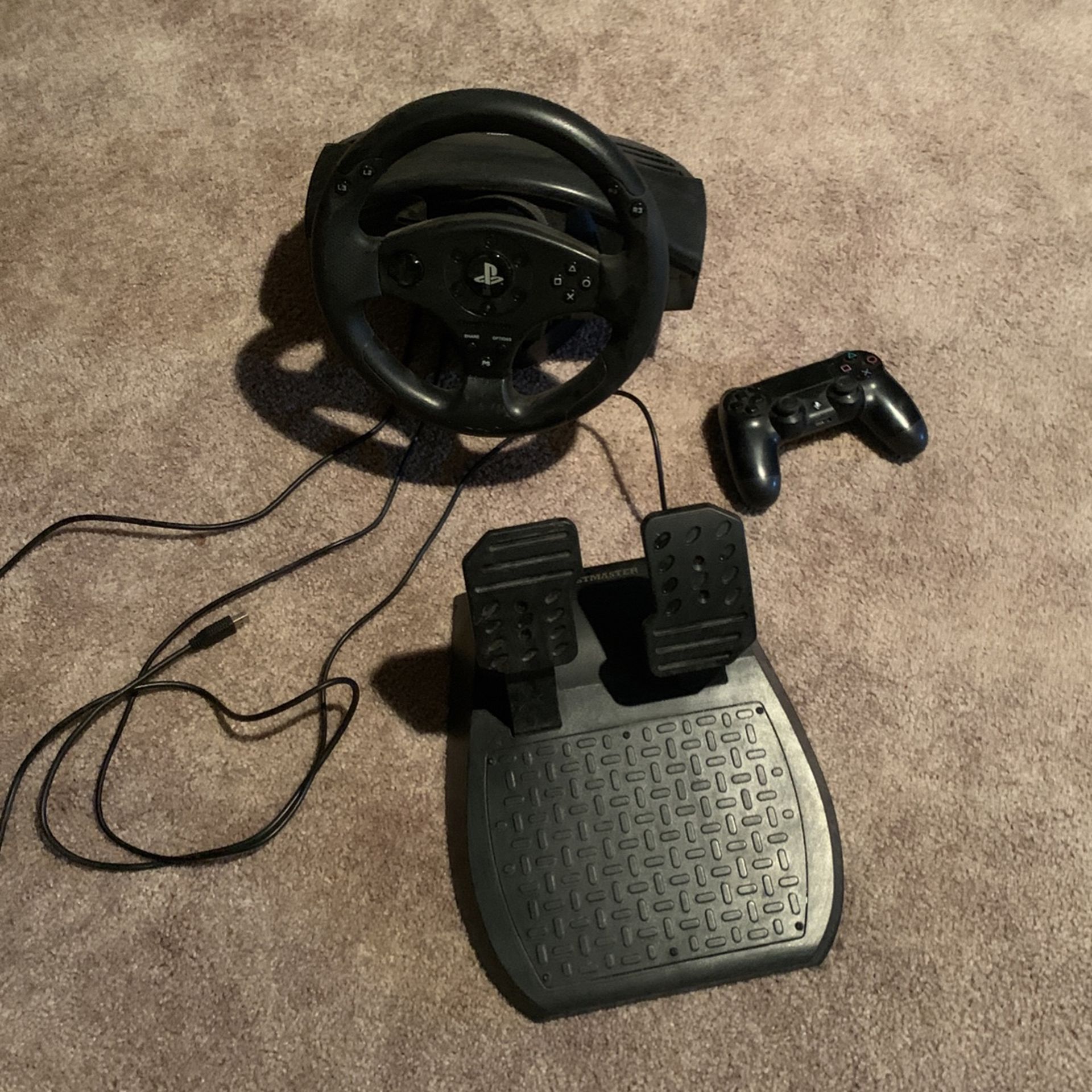 PS4 Thrustmaster and Wireless Controller