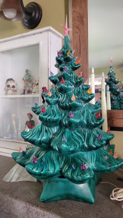 Vintage Ceramic Christmas Tree