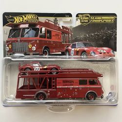 2025 Hot Wheels Premium Team Transport Ferrari 250 GTO Fiat 642 RN2 Bartoletti 