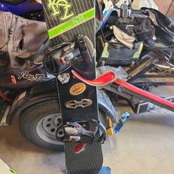 158cm K2 Snowboard W/ Bindings
