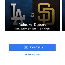Padres Tickets 