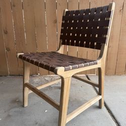 Scandinavian-inspired design accent chair