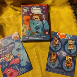 Rare Blues Clues TALKS Dvd 4 Episodes