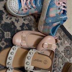 Girls shoe lot size 13, 13.5 and 1