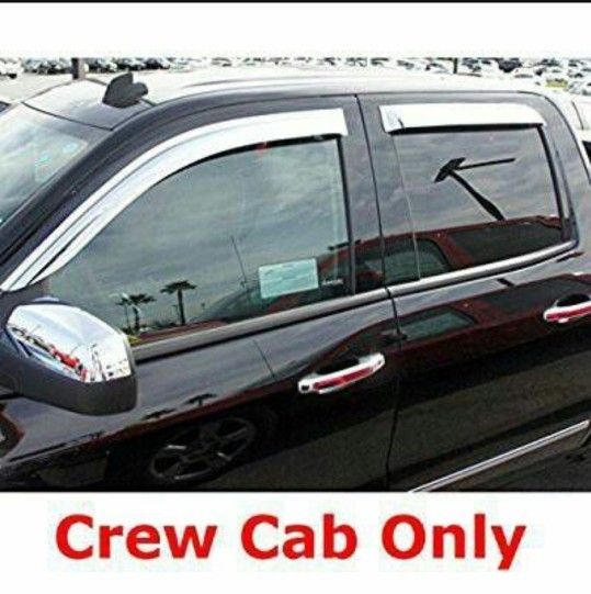 2014-2015 Chevy/GMC crew cab air deflectors