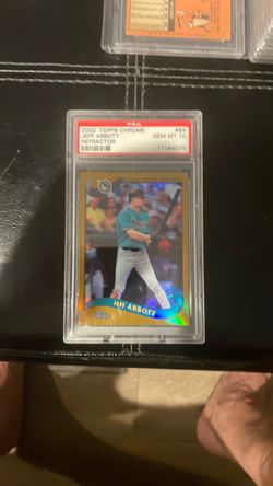 2002 Topps chrome trading card