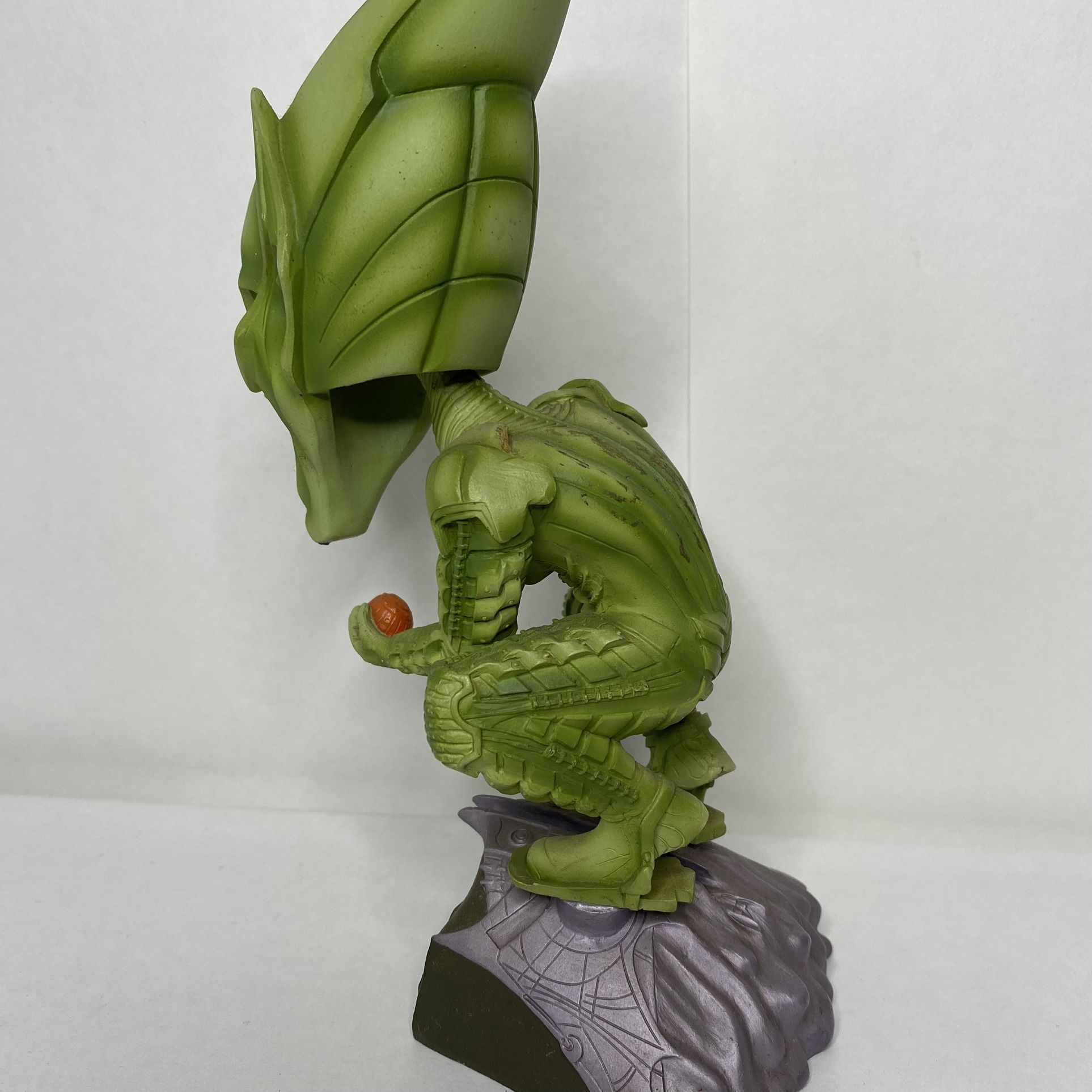 Neca Spiderman 2002 Green Goblin Bobblehead Head Knocker Green