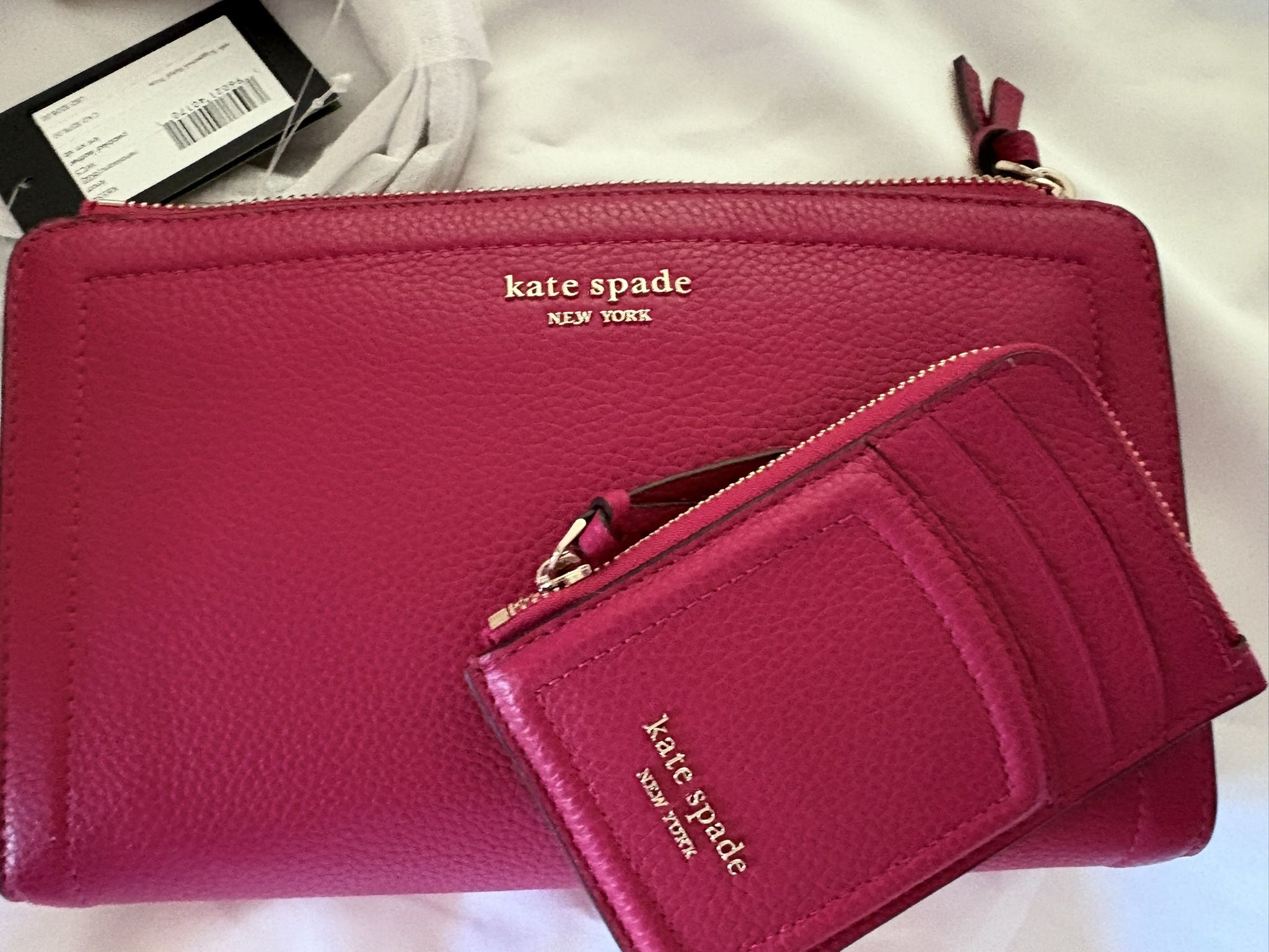 Kate Spade - Pebbled Leather Crossbody Renaissance Rose