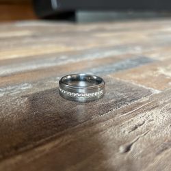 Tungsten Carbide Male Diamond Ring