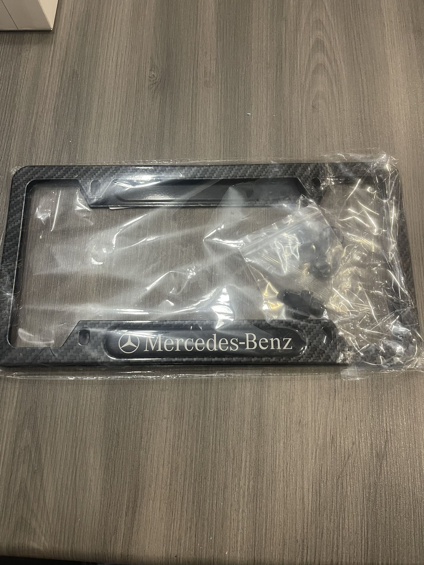 Benz license plate frames