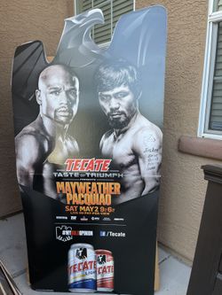 Mayweather VS Pacquiao Jumbo Standee