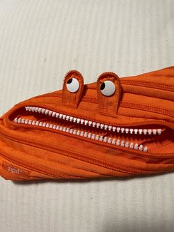 Zipit Monster Pencil Case Orange