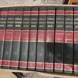 Full Set 1974 Collier’s Encyclopedia plus 20 Yearbooks