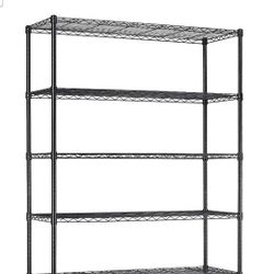 Threeee 5 Shelf Metal Shelves