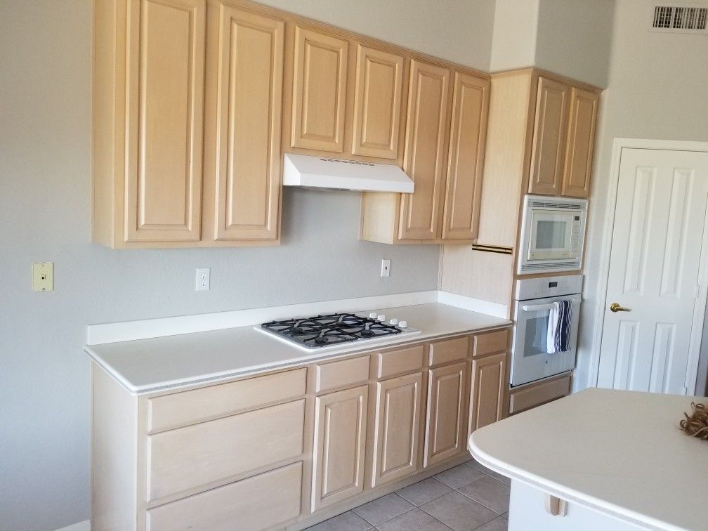 Kitchen cabinets