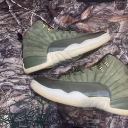 Jordan olive green 12