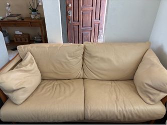 Italian Leather sofa