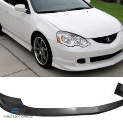 Fits 02-04 Acura RSX 2DR DC5 A-Spec Style Front Bumper Lip Spoiler Bodykit
