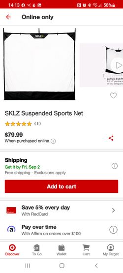 SKLZ SUSPENDED SPORTS NET