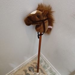 Aurora® Rideable Giddy-Up Friends™ Brown Pony Stuffed Animal - Active Fun - Imaginative Adventures - Brown 37 Inches

