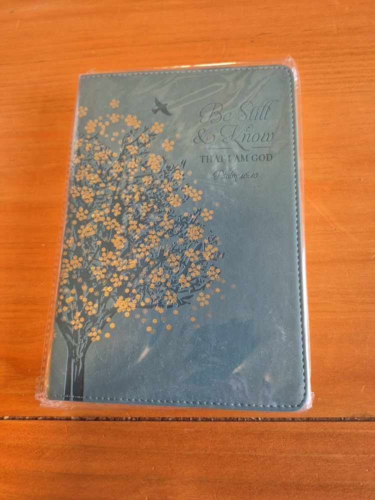 Be Still And Know Faux Leather Journal