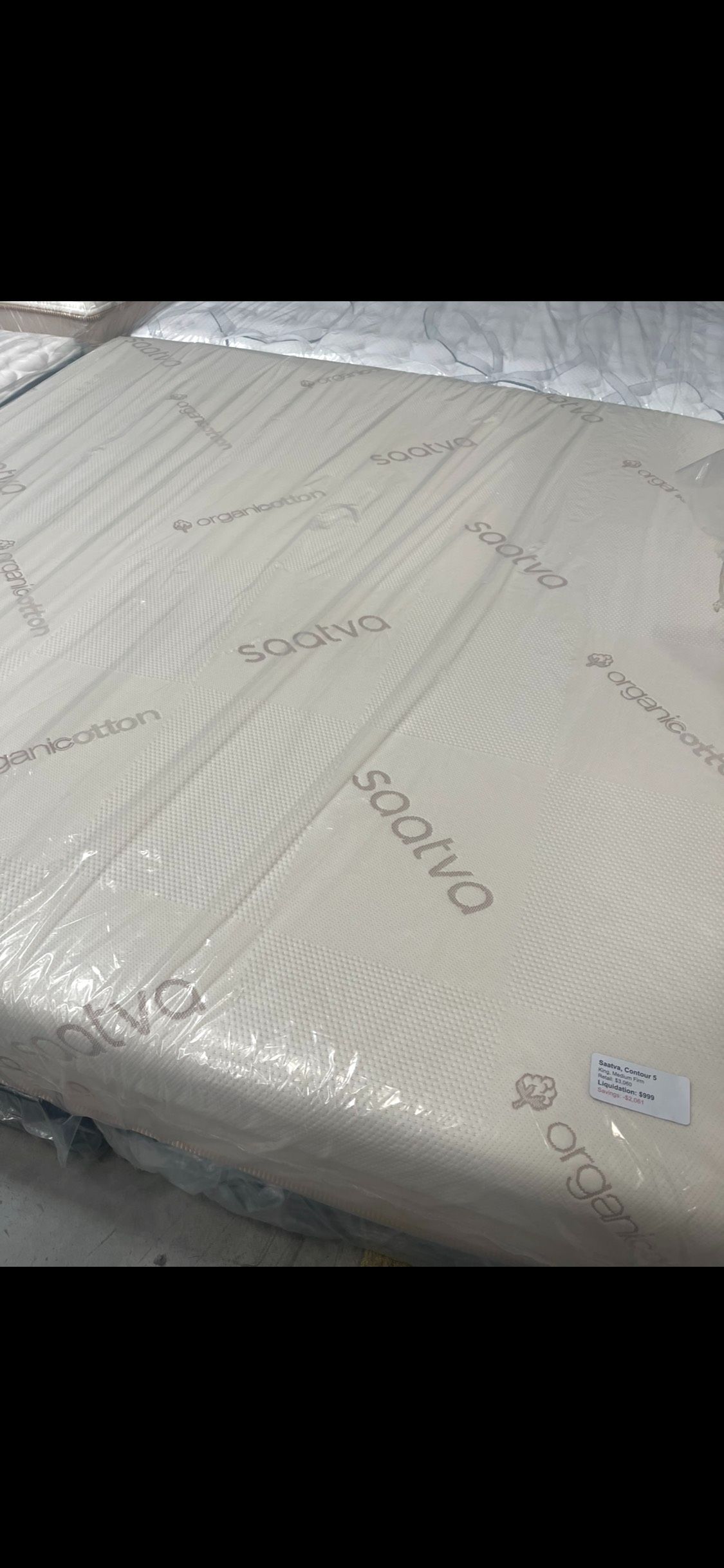 King Contour 5 Factory ripped Mattress $400!!!