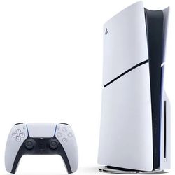 PlayStation 5 Slim Console with Controller used for less than a month slim disc  will post photos when home