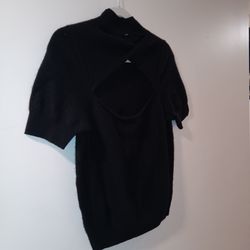 Anthropologie Black Cashmere