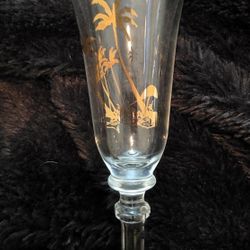 Libbey Calypso / Caribbean Pattern Set of 2