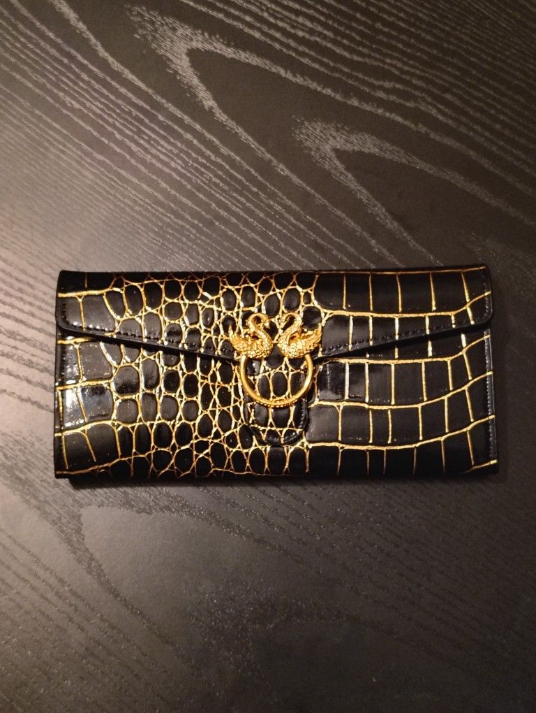 Faux Leather Wallet 