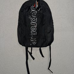 Supreme Cordura Backpack Black On Black Brand New
