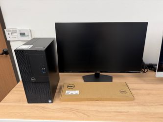 Dell Optiplex + 27 Inch Monitor SSD Only $249