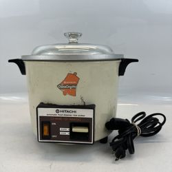Hitachi Chime-O-Matic Rice Cooker Food Steamer RD-4053 Tested Works