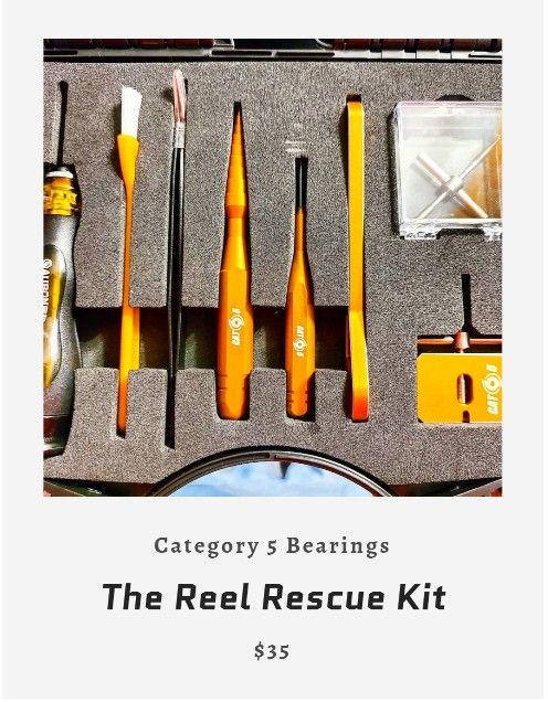 Category 5 Bearings -
The Reel Rescue Kit