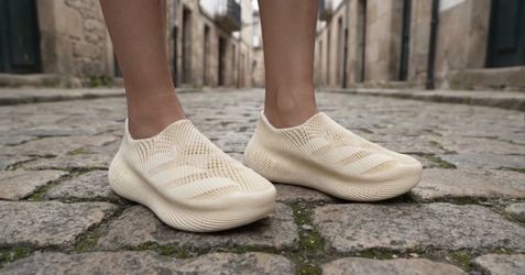 adidas Climacool24 3D Print Lattice Clog Sneaker Off White Cream size 10