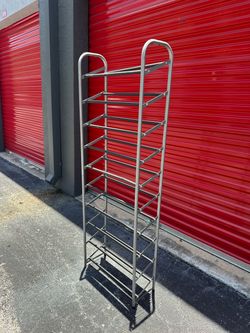 Tall Metal Shoe Rack