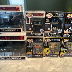 Batman Funko Pops