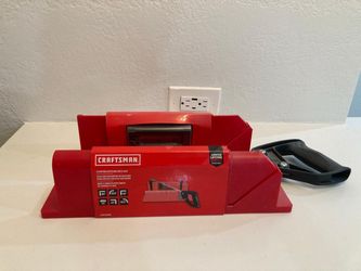 $15 - Craftsman Clamping Miter Box with Saw