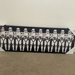 🌌 Star Wars Canvas – First Order Stormtroopers! 🛡️